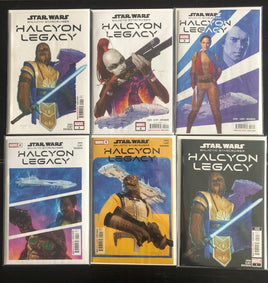 HALCYON LEGACY #1-5 E.M Gist COVERS (Available in Sets, and individual copies)