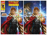 WARLOCK #1 Skan Srisuwan Homage Exclusive * 1st App of EVE* (Ltd to 600 Sets)