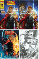 WARLOCK #1 Skan Srisuwan Homage Exclusive * 1st App of EVE* (Ltd to 600 Sets)