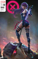 X-MEN #22 Tiago Da Silva PSYLOCKE Exclusive (Ltd to Only 1000 Sets)