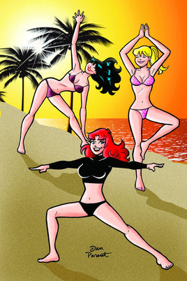 BETTY VERONICA BEACH PARTY #1 Dan Parent Exclusive (1st App of CASEY) Ltd to 200 each with COA