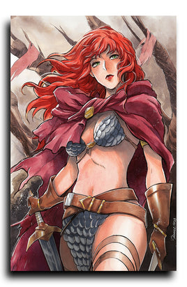 Pre-Order: RED SONJA #1 Sao Meguito VIRGIN Exclusive (Ltd to ONLY 500) 08/30/23