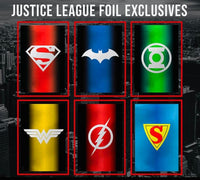 JUSTICE LEAGUE DC NYCC EXCLUSIVE FOIL SET (6 Cover Set)