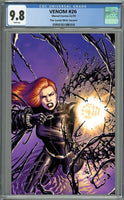 VENOM #26 CAFU Virgin Exclusive (Ltd to ONLY 400 with COA) ***1st FULL APPEARANCE OF THE SYMBIOTE BLACK WIDOW***