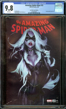 The Amazing Spider-Man #19 (2023) CGC 9.8 NM/MT Ivan Tao Exclusive Virgin Variant Marvel Comics