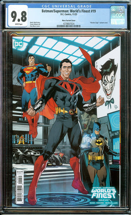Batman / Superman: World's Finest #19 (2023) CGC 9.8 NM/MT Dan Mora Super-Variant DC Comics