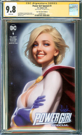 Power Girl Special #1 (2023) CGC 9.8 NM/MT SIGNED Will Jack Exclusive Variant DC Comics
