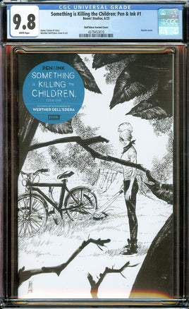 Something is Killing the Children: Pen & Ink #1 (2023) CGC 9.8 NM/MT Werther Dell’Edera SDCC Exclusive Variant Boom! Studios