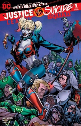 Justice League vs. Suicide Squad #1 Harley Triumphant (Cover A) by BART SEARS