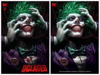 DCeased #3 Derrick Chew JOKER Exclusive ***Available in TRADE DRESS & VIRGIN SETS*** - Mutant Beaver Comics