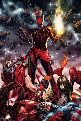 CAPTAIN MARVEL #12 Mark Brooks EXCLUSIVE ***Available in MASKED, UNMASKED, and FULL SET*** - Mutant Beaver Comics