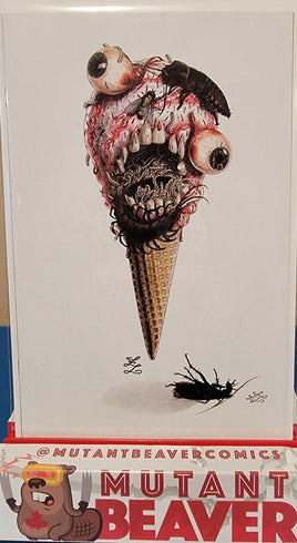 ICE CREAM MAN #23 Zoe Lacchei SIGNED EXCLUSIVE (With COA)