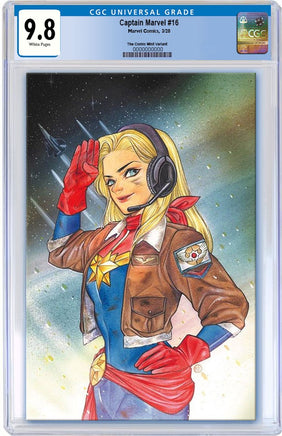 CAPTAIN MARVEL #16 (#150 Legacy) Peach Momoko Exclusive - Mutant Beaver Comics