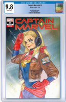 CAPTAIN MARVEL #16 (#150 Legacy) Peach Momoko Exclusive - Mutant Beaver Comics