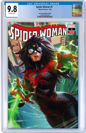 SPIDER-WOMAN #1 Derrick Chew Exclusive ***Available in TRADE DRESS, VIRGIN SET, and CGC 9.8*** - Mutant Beaver Comics