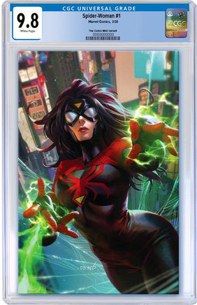 SPIDER-WOMAN #1 Derrick Chew Exclusive ***Available in TRADE DRESS, VIRGIN SET, and CGC 9.8*** - Mutant Beaver Comics