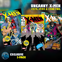 [FOIL] UNCANNY X-MEN #244, #266 & #274 EXCLUSIVE VARIANT 3PACK