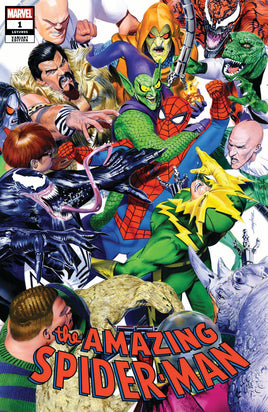 AMAZING SPIDER-MAN #1 MIKE MAYHEW ROGUES GALLERY EXCLUSIVE TRADE VARIANT