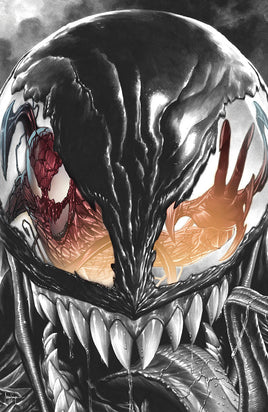 CARNAGE BLACK WHITE AND BLOOD #1 (OF 4) UNKNOWN COMICS MICO SUAYAN EXCLUSIVE COLOR SPLASH VIRGIN 2ND PTG VAR (05/05/2021)
