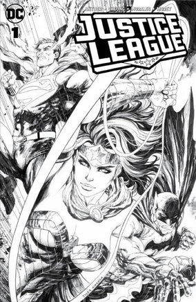 JUSTICE LEAGUE #1 Tyler Kirkham COLOR YOUR OWN (Cover B) 06/06/18 - Mutant Beaver Comics