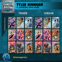 [18 PACK] DANGER ROOM CARD SET HOMAGE CONNECTING COVER COMICS EXCLUSIVE TRADE & VIRGIN BUNDLE TYLER KIRKHAM