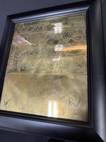 AVENGERS RED CARPET PREMIERE CAST-SIGNED SOLID BRASS PLAQUE 8X SIGNED PSA CERTIFIED