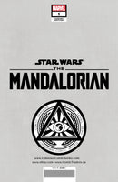 STAR WARS: THE MANDALORIAN #1 UNKNOWN COMICS TYLER KIRKHAM EXCLUSIVE VAR (07/06/2022)