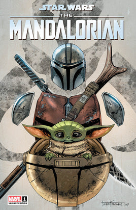 STAR WARS: THE MANDALORIAN #1 UNKNOWN COMICS TYLER KIRKHAM EXCLUSIVE VAR (07/06/2022)