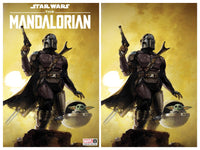 STAR WARS: The Mandalorian #1 Clayton Crain Exclusive (1st app of Mando in comics)