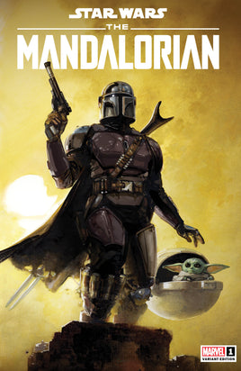 STAR WARS: The Mandalorian #1 Clayton Crain Exclusive (1st app of Mando in comics)