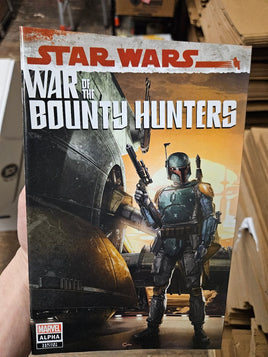 STAR WARS WAR OF THE BOUNTY HUNTERS ALPHA #1  BLACK FLAG COMICS TRADE VARIANT