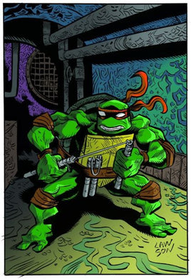 TMNT #144 JIM LAWSON IDW VIRGIN VARIANT