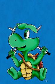 TMNT THE LOST YEARS #2  CBNS LTD 777 VIRGIN VARIANT