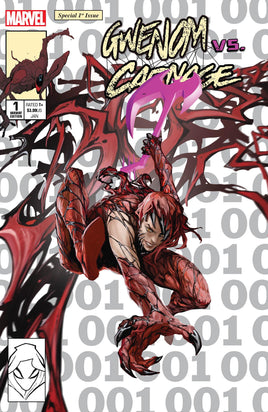 GWENOM VS CARNAGE #1 SKAN SRISUWAN MARVEL TRADE VARIANT - SGV062
