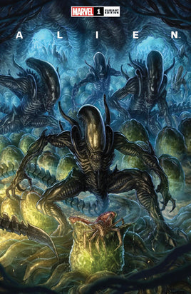 ALIEN #1 ALAN QUAH THE COMIC MINT TRADE VARIANT - SGV002