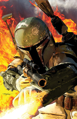 STAR WARS: WAR OF THE BOUNTY HUNTER #1 MIKE MAYHEW STUDIOS VIRGIN VARIANT - SGV150