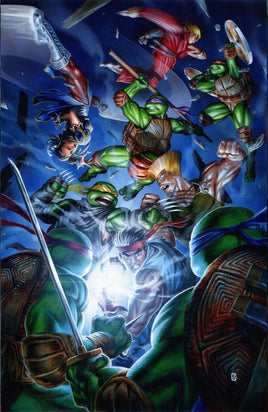 TMNT VS STREET FIGHTER #1 PEEJAY CATACUTAN VIRGINEXCLUSIVE  VIRGIN MB