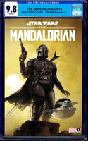 STAR WARS: The Mandalorian #1 Clayton Crain Exclusive (1st app of Mando in comics)