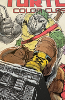 TMNT BEBOP ROCKSTEADY 1/1 ORIGINAL ART SKETCH COVER RZP TMNT #1 HOMAGE