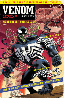 VENOM #1 TONY FLEECS KRS COMICS VINTAGE MAGAZINE HOMAGE TRADE VARIANT LTD 1000