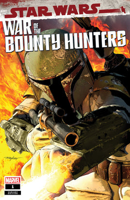 STAR WARS: WAR OF THE BOUNTY HUNTER #1 MIKE MAYHEW MIKE MAYHEW STUDIOS TRADE VARIANT