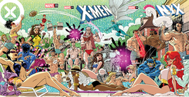 X-MEN #1 KAARE ANDREWS 3-PACK TRADE X-MEN #35 X-MEN #1 NYX #1 VARIANT