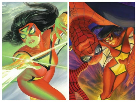 Pre-Order: SPIDER-WOMAN #1 Alex Ross Exclusive ***Available in Cover A, Cover B, & Set of A/B*** - Mutant Beaver Comics