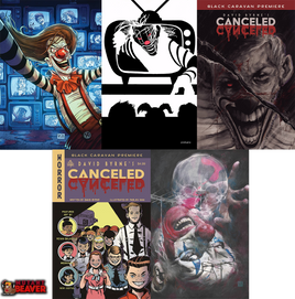 CANCELED #1 COMPLETE SET (Cover A, 1:10, 1:25, WebStore Variant, + MBC Exclusive)