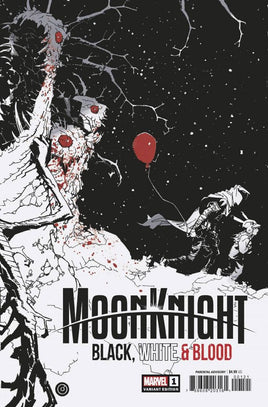 Moon Knight: Black, White, & Blood #1 - Bachalo Variant