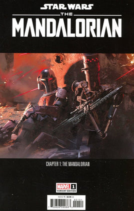 Star Wars: The Mandalorian #1 - 1:10 Ratio Concept Art Variant