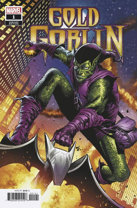 Gold Goblin #1 - Checchetto Green Goblin Variant