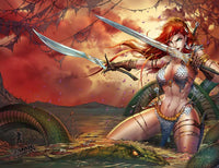 INVINCIBLE RED SONJA #2 Jamie Tyndall Exclusive