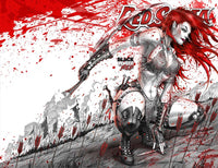 RED SONJA: BLACK, WHITE, RED #1 Jamie Tyndall Exclusive