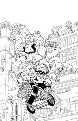 SKYBOUND X #2 - & 1:10 B&W Vuong Kniivila